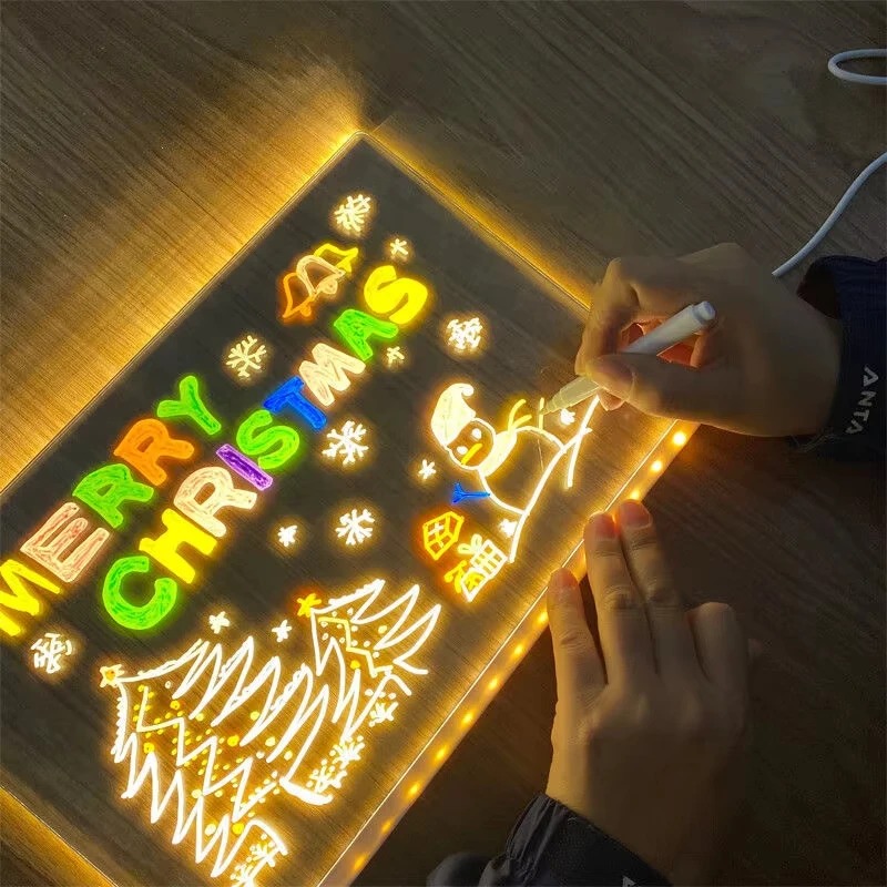 กระดานวาดภาพเด็ก Magic Glow: แ - Kids Toys Drawing บทวิจารณ์และราคา