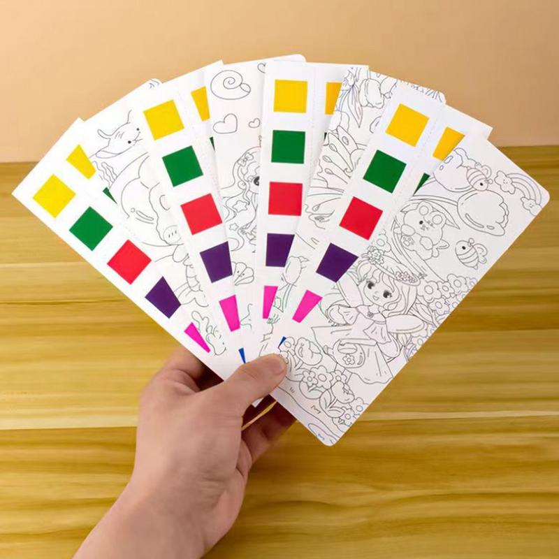 ของเล่นที่คั่นหนังสือระบายสีเม - Kids Toys Drawing บทวิจารณ์และราคา