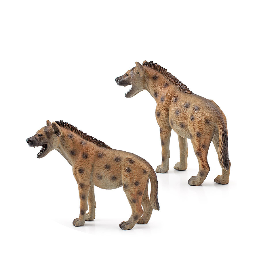 สมจริงพลาสติกสัตว์ป่า Hyena,Ma - Kids Toys Dog บทวิจารณ์และราคา