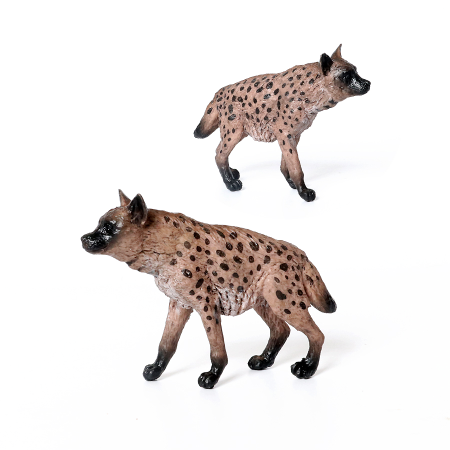 สมจริงพลาสติกสัตว์ป่า Hyena,Ma - Kids Toys Dog บทวิจารณ์และราคา