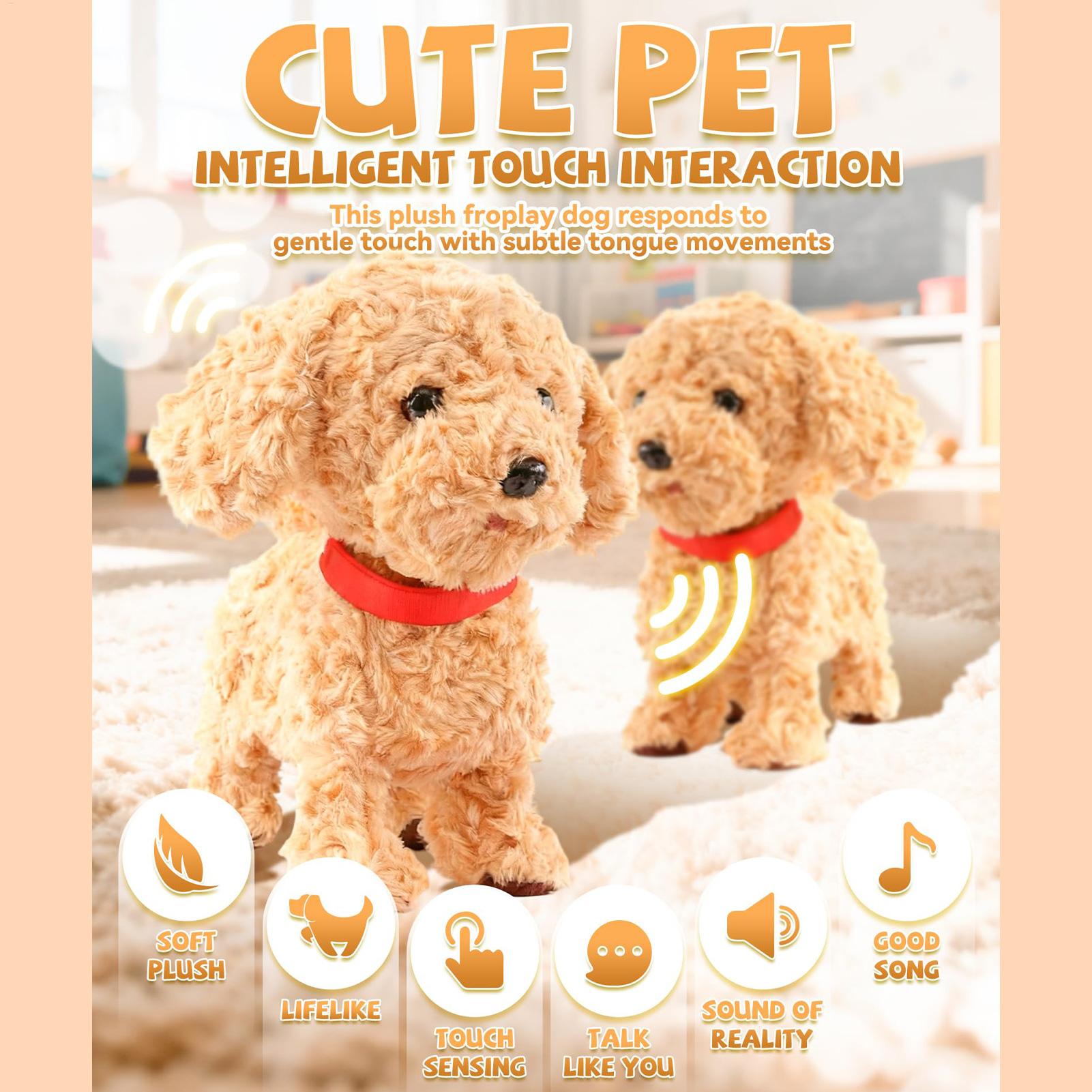 หุ่นยนต์สุนัขของเล่นนุ่มเหมือน - Kids Toys Dog บทวิจารณ์และราคา