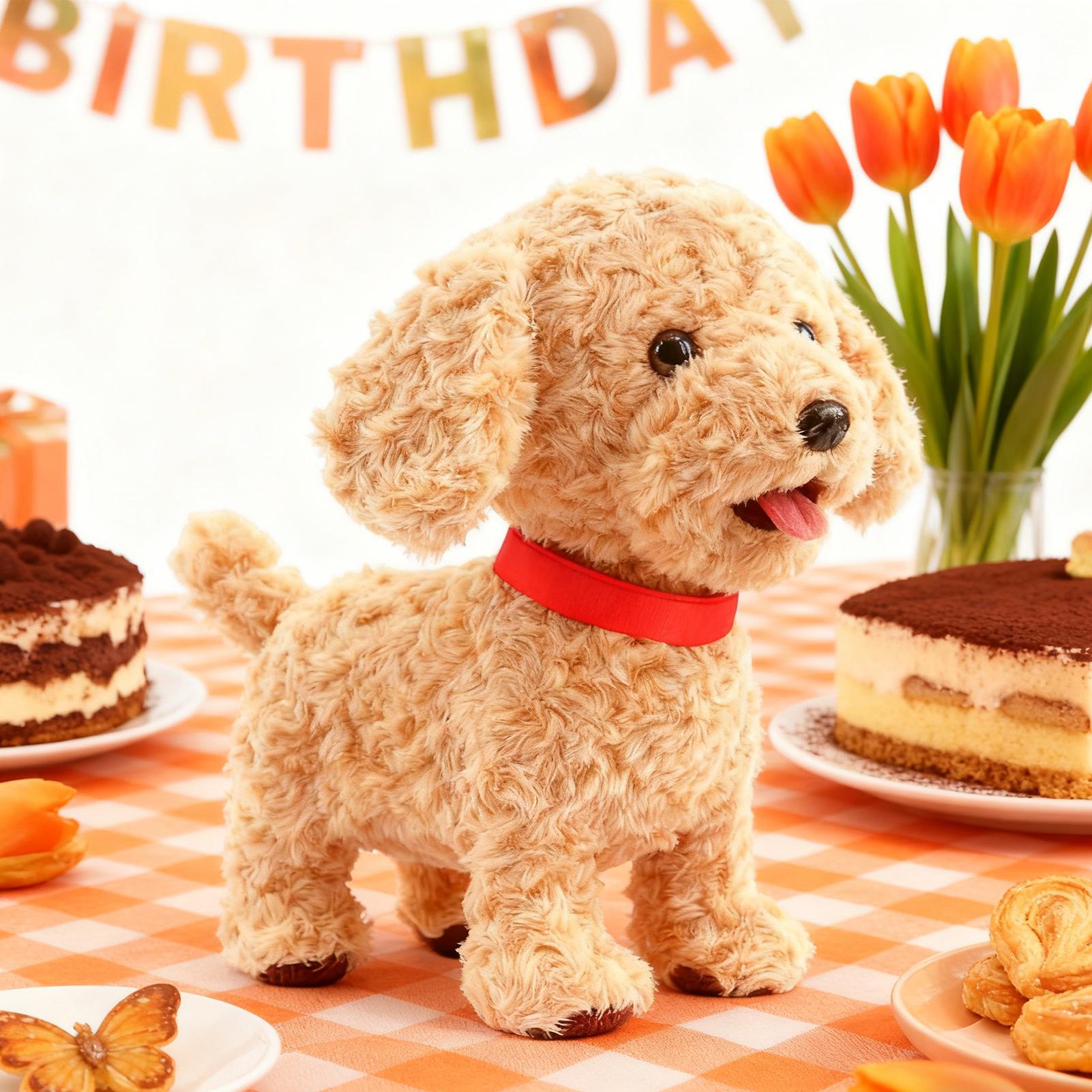 หุ่นยนต์สุนัขของเล่นนุ่มเหมือน - Kids Toys Dog บทวิจารณ์และราคา