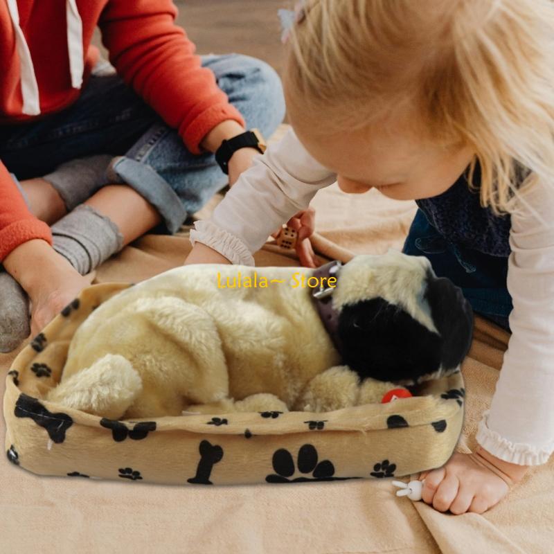 Y4QA ที่สมจริงสุนัข Sleeping P - Kids Toys Dog บทวิจารณ์และราคา