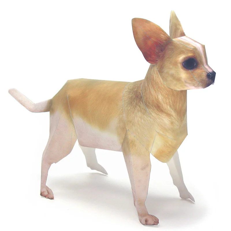 Chihuahua สุนัข Origami Art สั - Kids Toys Dog บทวิจารณ์และราคา