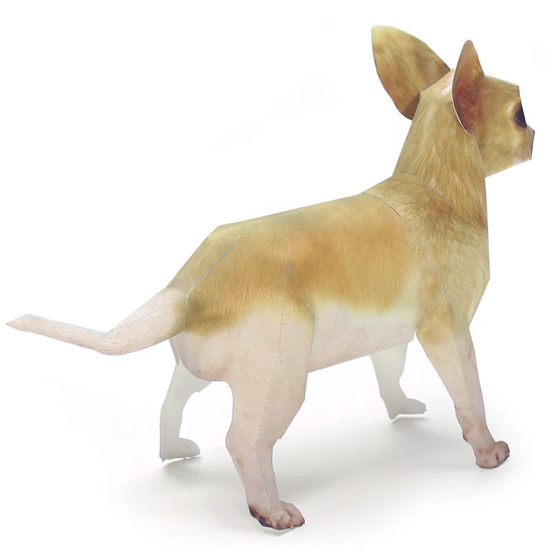 Chihuahua สุนัข Origami Art สั - Kids Toys Dog บทวิจารณ์และราคา