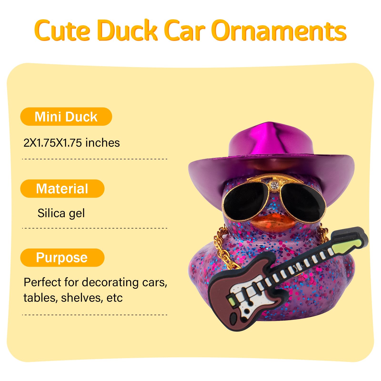 ของตกแต่งรถยนต์ หมวกคาวบอยเลเซ - Rubber Duck Bath บทวิจารณ์และราคา