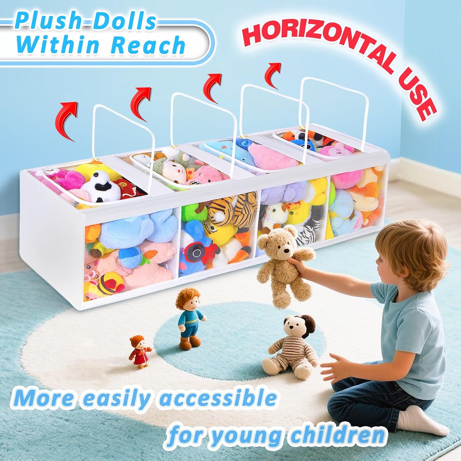 กล่องเก็บของเล่นแบบใส 4 ชั้น ป - Kids Storage Toys บทวิจารณ์และราคา