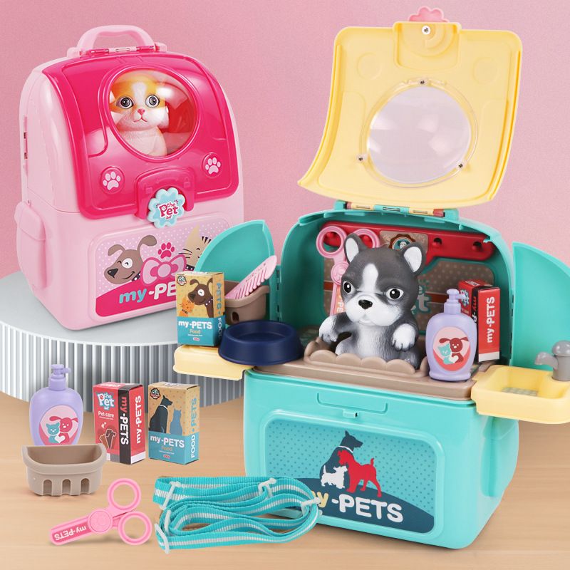 ชุดดูแลสัตว์เลี้ยงชุดกรูมมิ่งส - Kids Toys Doctor Set บทวิจารณ์และราคา
