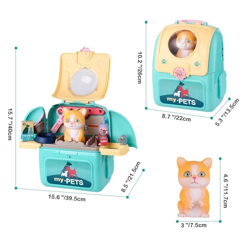 ชุดดูแลสัตว์เลี้ยงชุดกรูมมิ่งส - Kids Toys Doctor Set บทวิจารณ์และราคา