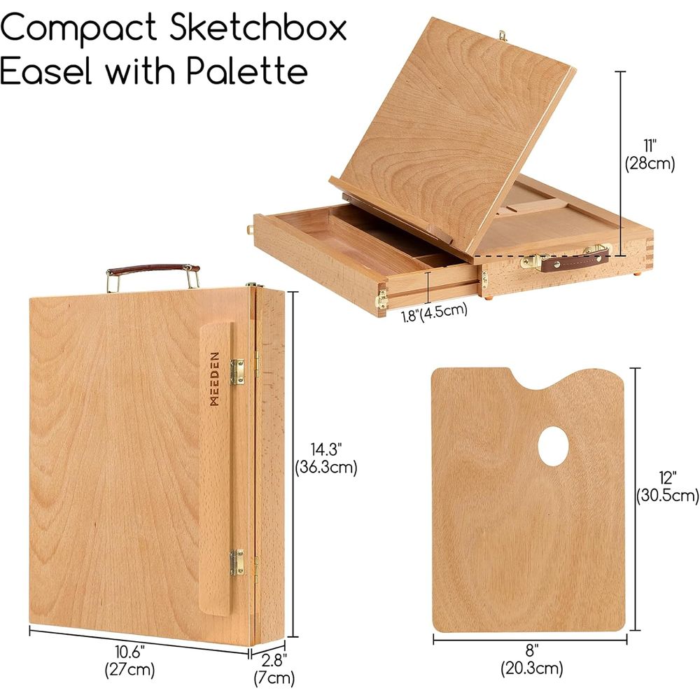 ขาตั้งโต๊ะไม้เนื้อแข็งแบบพกพาส - Kids Art Easel บทวิจารณ์และราคา