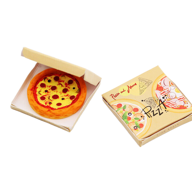 1 ชุด 1:12 พิซซ่าจิ๋วพร้อมกล่อ - Kids Toys Kitchen บทวิจารณ์และราคา
