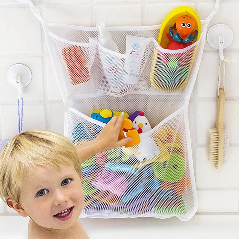 ของเล่นอาบน้ำเด็ก ถุงตาข่ายเก็ - Kids Storage Toys บทวิจารณ์และราคา