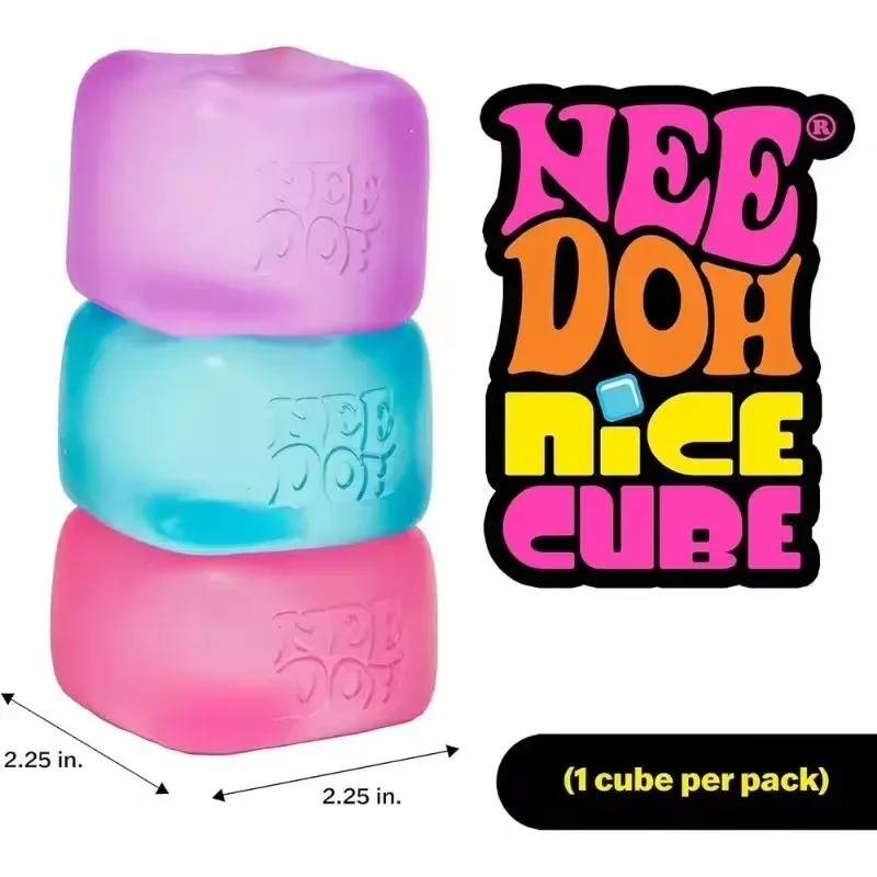 ของเล่นบีบคลายเครียด NeeDoh Sq - Sensory Fidget Toys บทวิจารณ์และราคา
