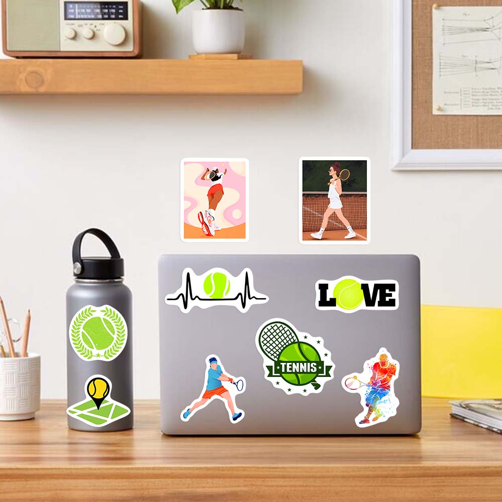 เทนนิสธีมคนรักสติกเกอร์ของเล่น - Kids Toys Laptop บทวิจารณ์และราคา