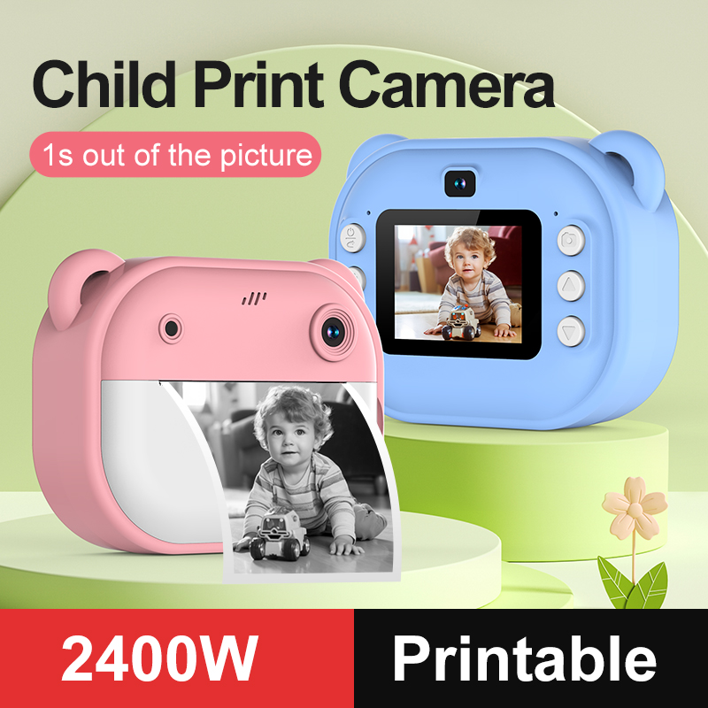 เด็กดิจิตอลกล้องพิมพ์ทันทีสําห - Kids Toys Top View บทวิจารณ์และราคา