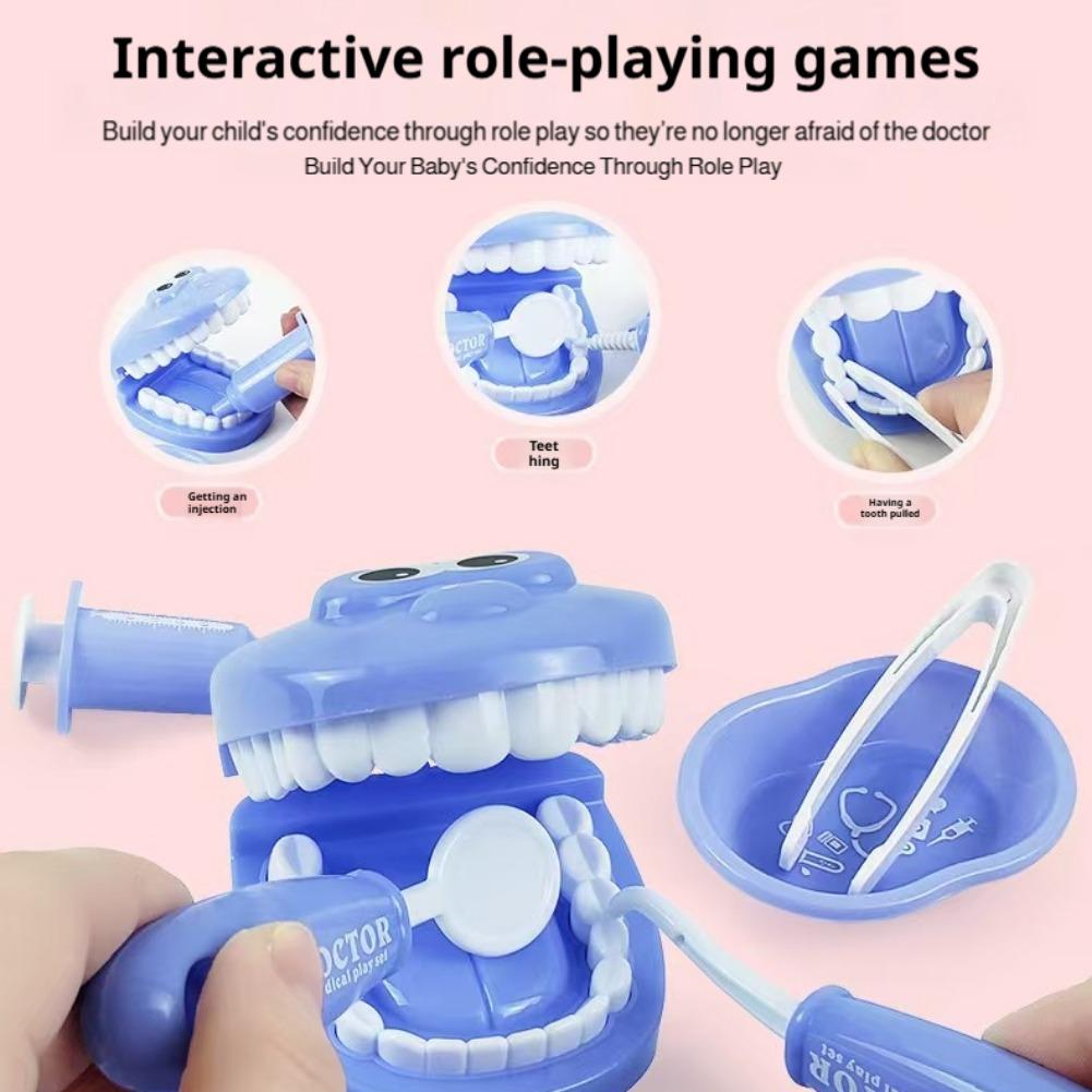 ชุดของเล่นจำลองหมอฟัน 9 ชิ้น ช - Kids Toys Doctor Set บทวิจารณ์และราคา
