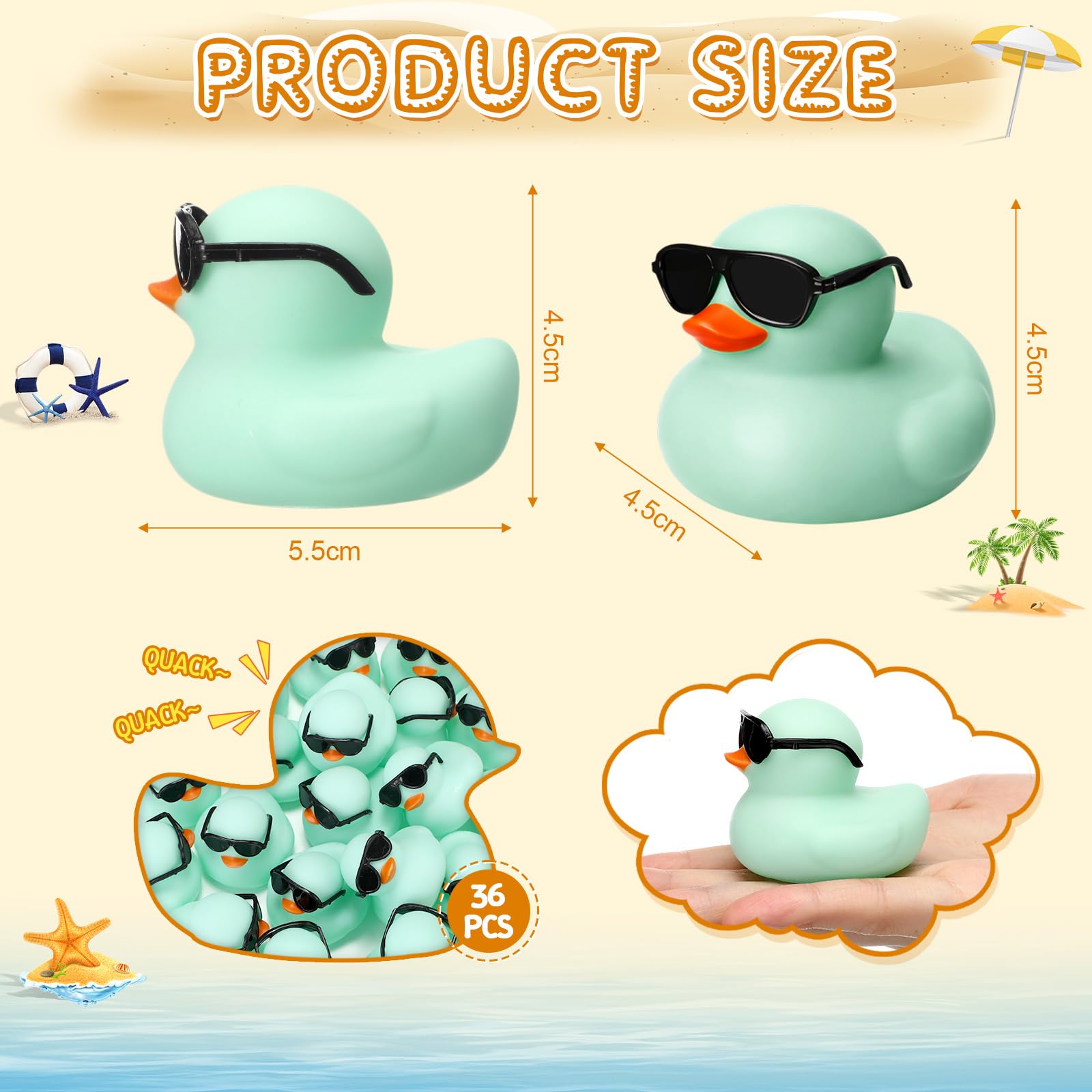 เป็ดยางสีเขียวขนาดเล็ก 10-100  - Rubber Duck Bath บทวิจารณ์และราคา