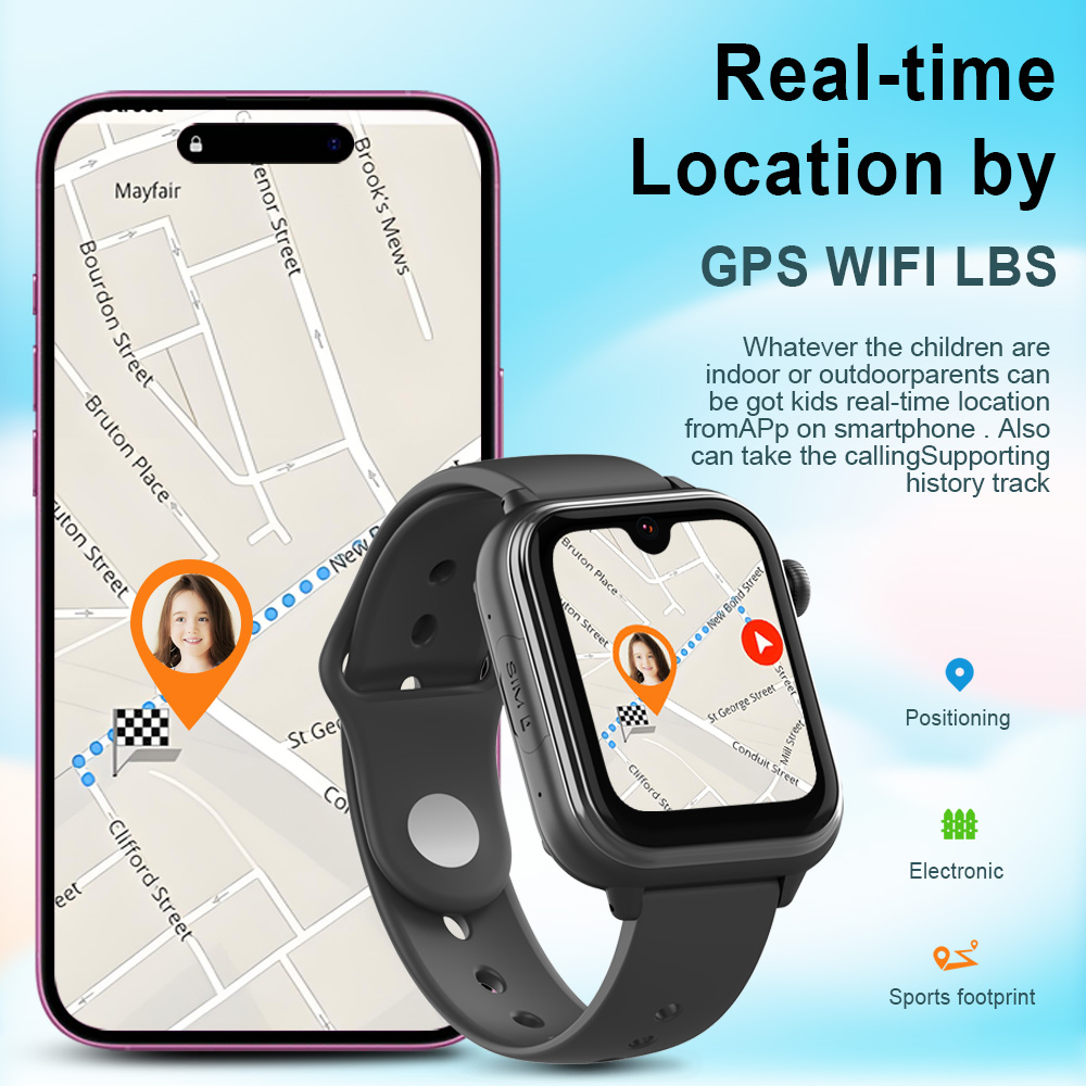 นาฬิกาอัจฉริยะสำหรับเด็ก Wonle - Kids Smartwatch Gps บทวิจารณ์และราคา