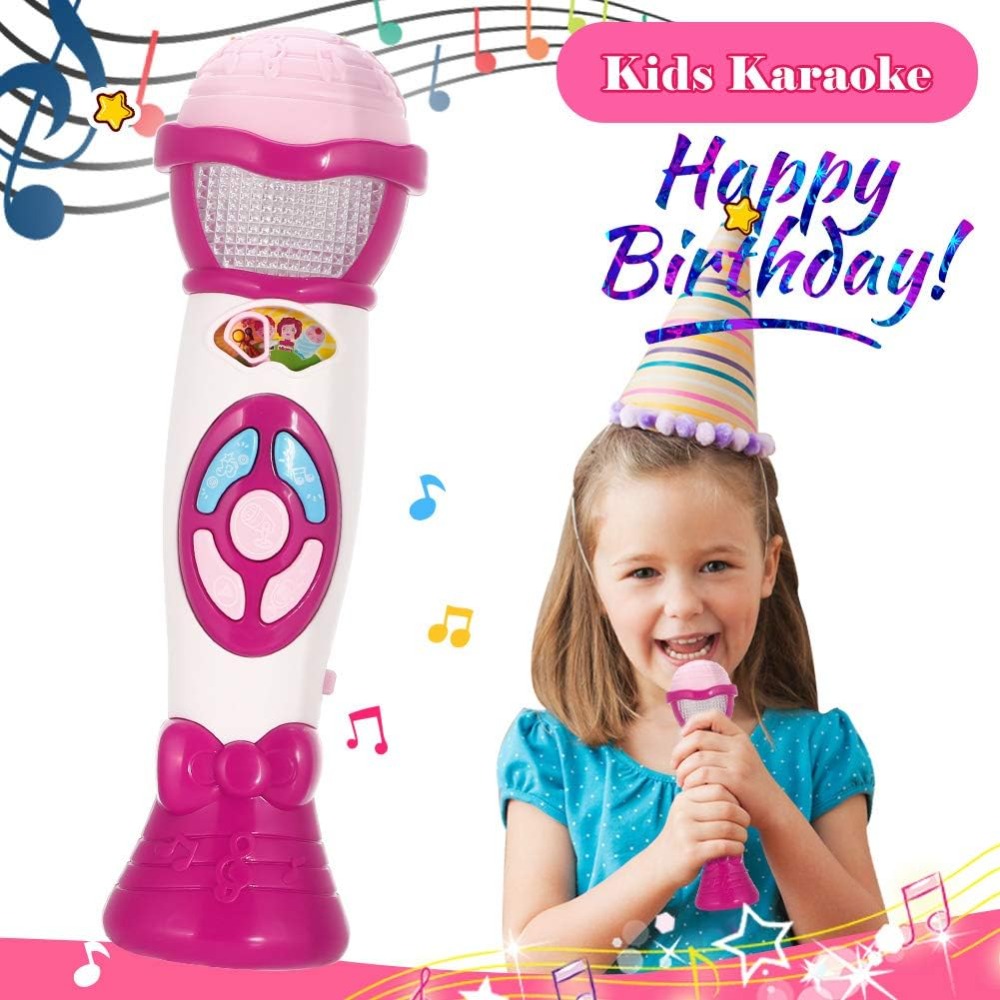 ไมโครโฟนสำหรับเด็ก เปลี่ยนเสีย - Kids Microphone Karaoke บทวิจารณ์และราคา