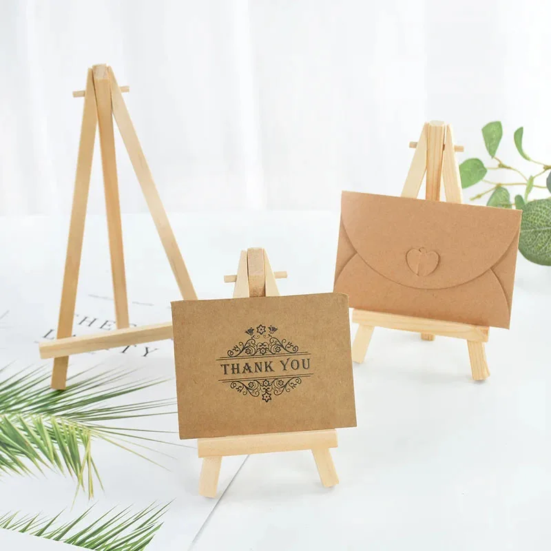 10 ชิ้นไม้มินิขาตั้งกรอบเดสก์ท - Kids Art Easel บทวิจารณ์และราคา