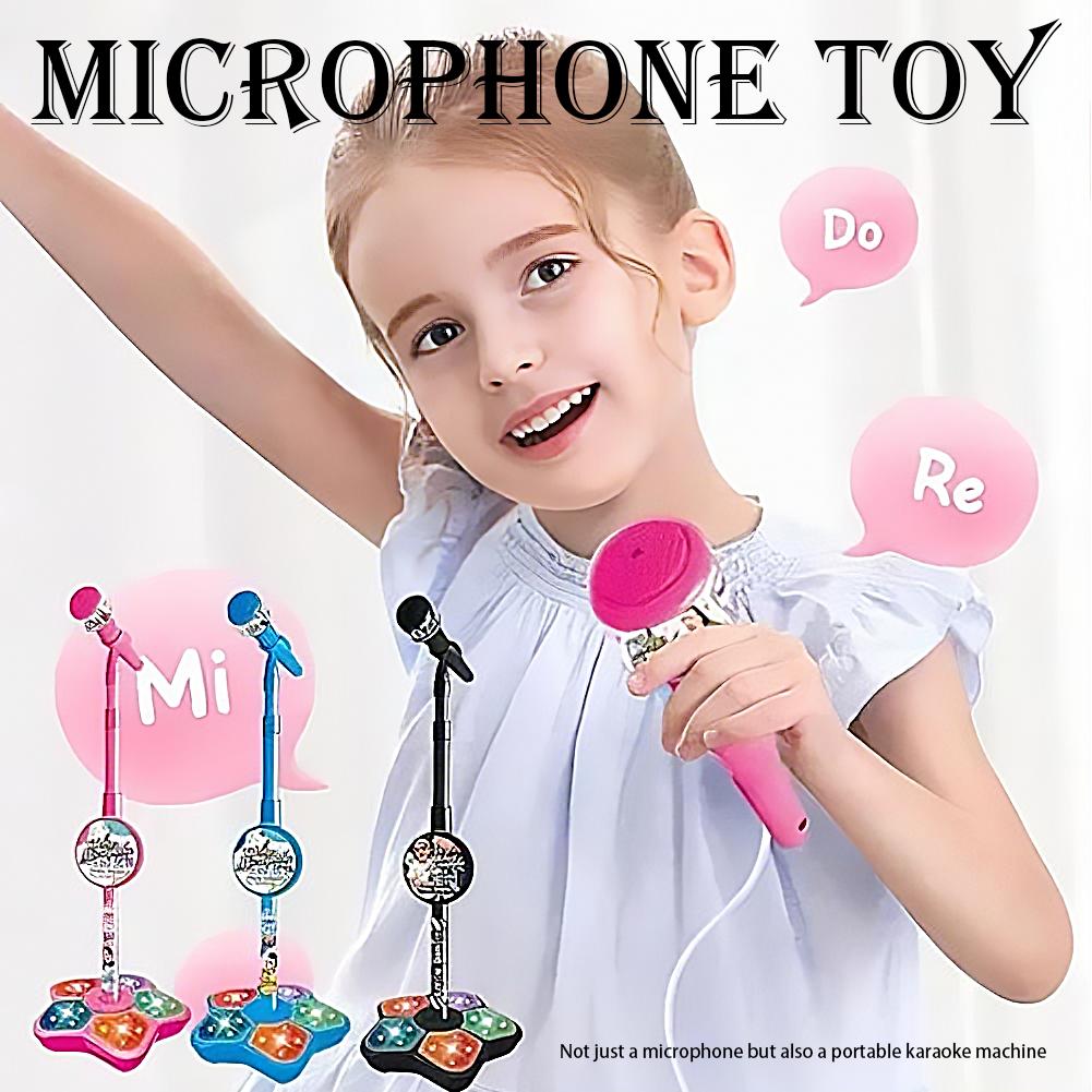 ไมโครโฟนสำหรับเด็กพร้อมขาตั้ง  - Kids Microphone Karaoke บทวิจารณ์และราคา